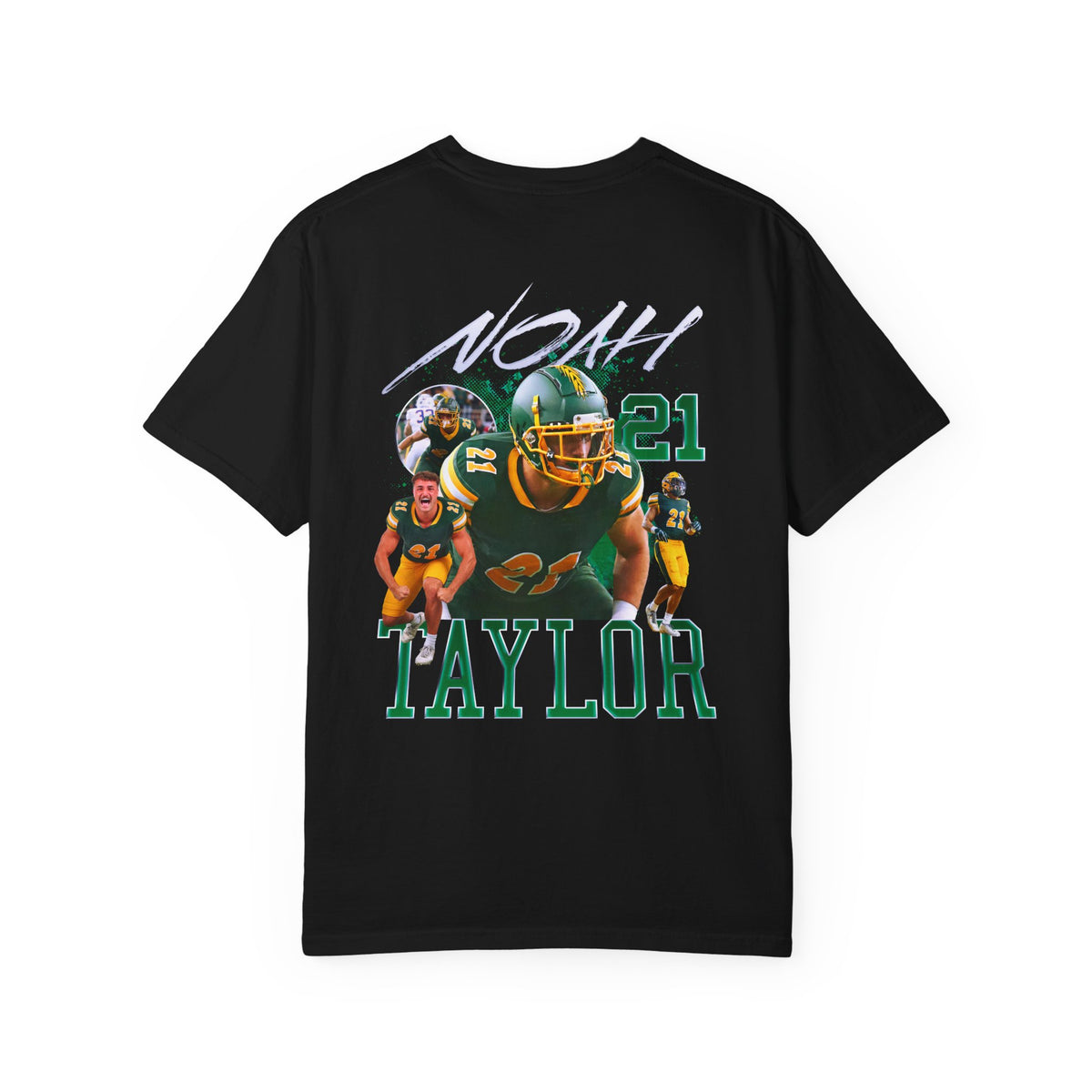 Noah Taylor Logo Front & Back Premium Tee