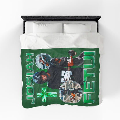 Josiah Fetui 60"-80" Plush Blanket