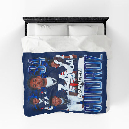 Brenden Guidroz 60"-80" Plush Blanket