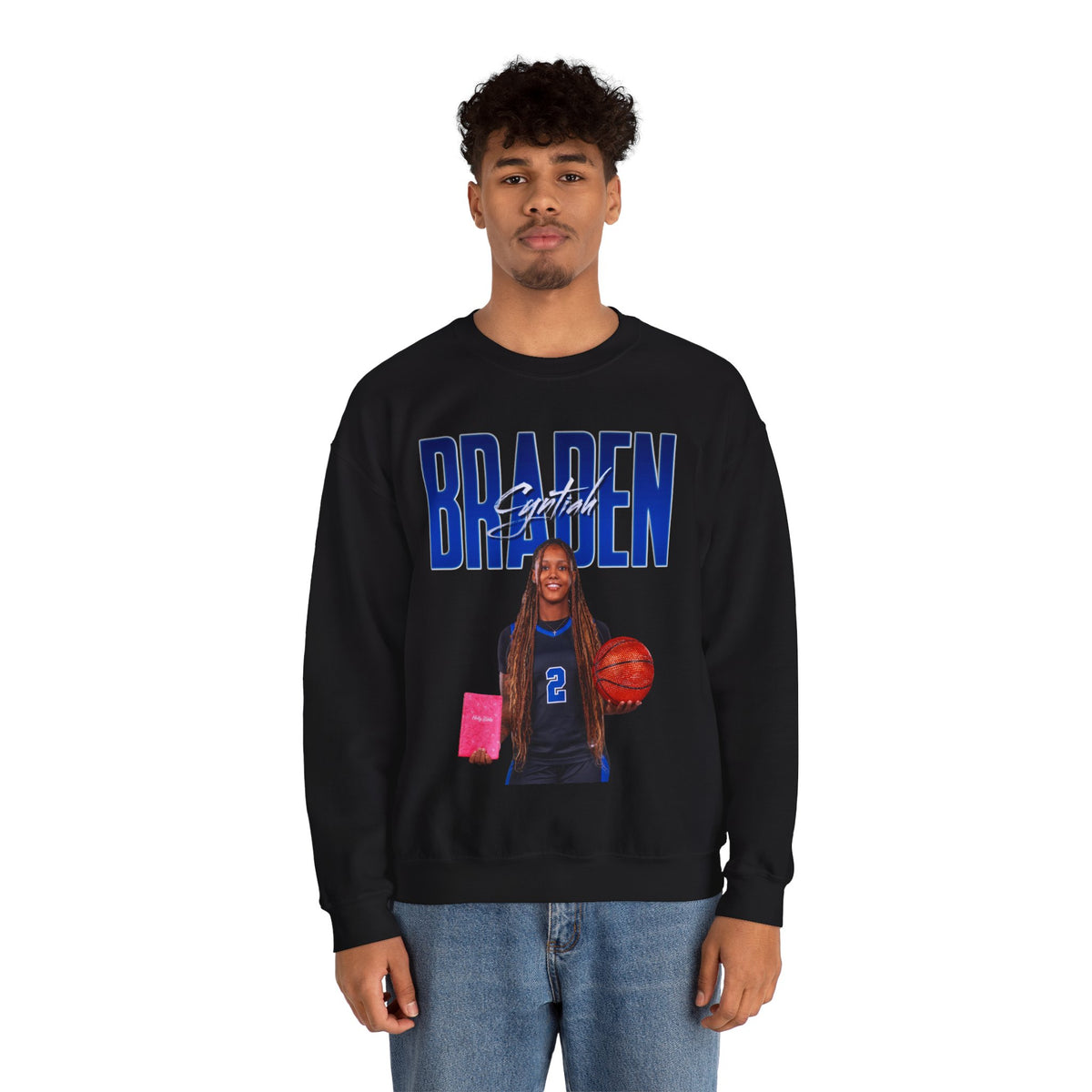 Cyntiah Braden Athlete Glory Crewneck Sweatshirt