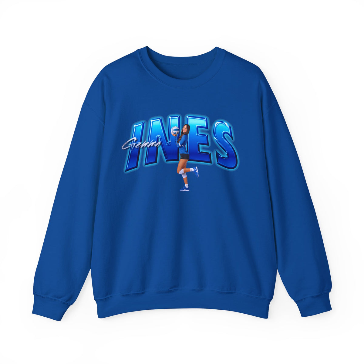 Gemma Ines Big Last Name Crewneck Sweatshirt