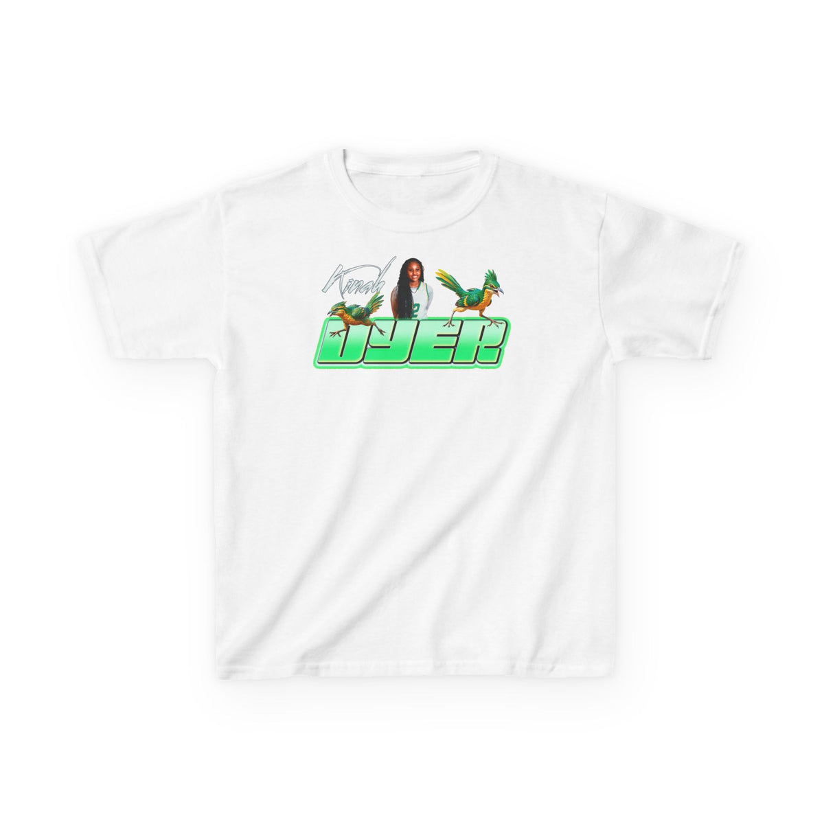 Kinah Dyer Big Last Name Kids Tee