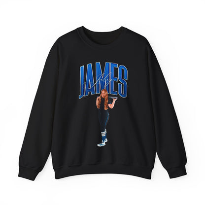 Jaley James Big Last Name Crewneck Sweatshirt