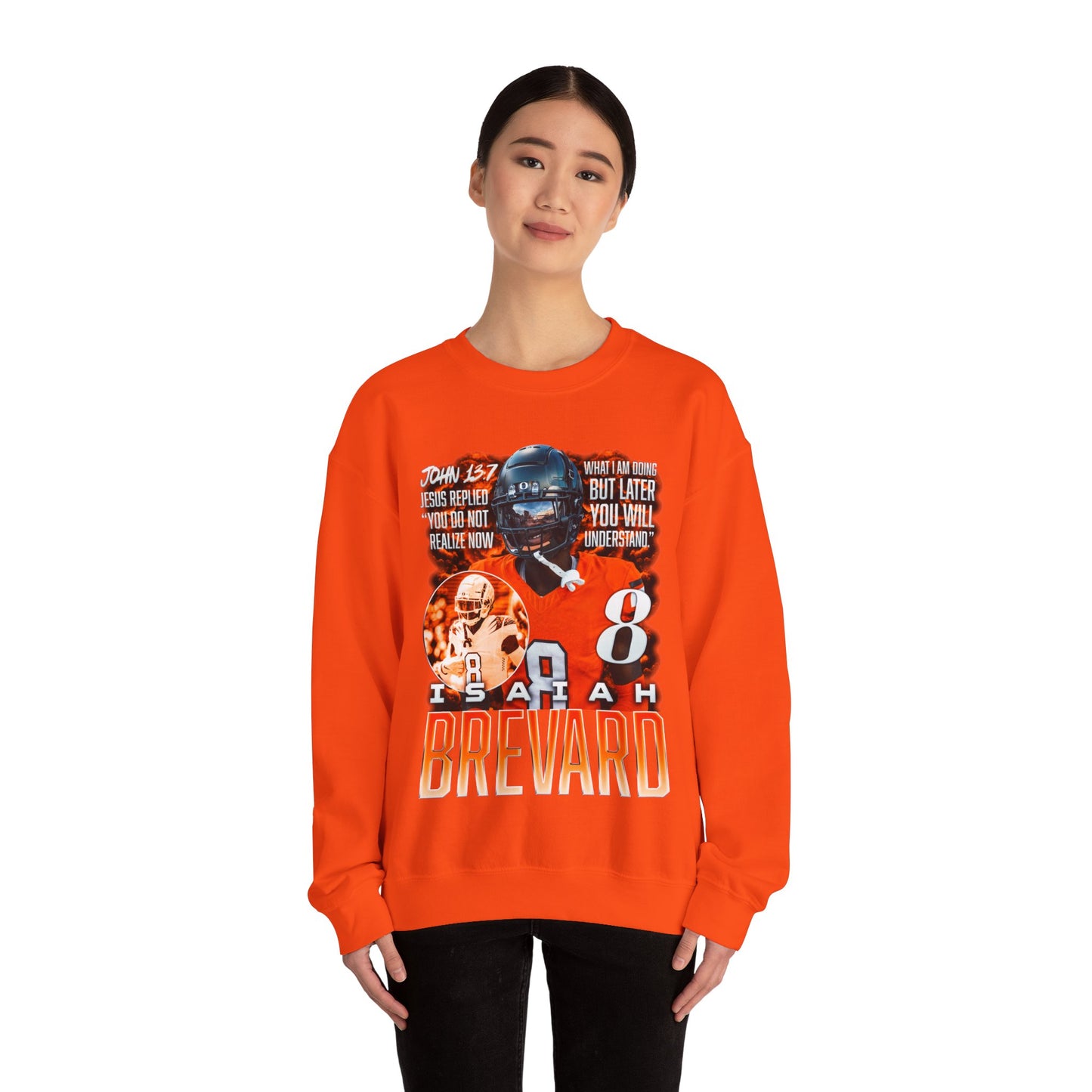 Isaiah Brevard Featured Quote Crewneck Sweatshirt