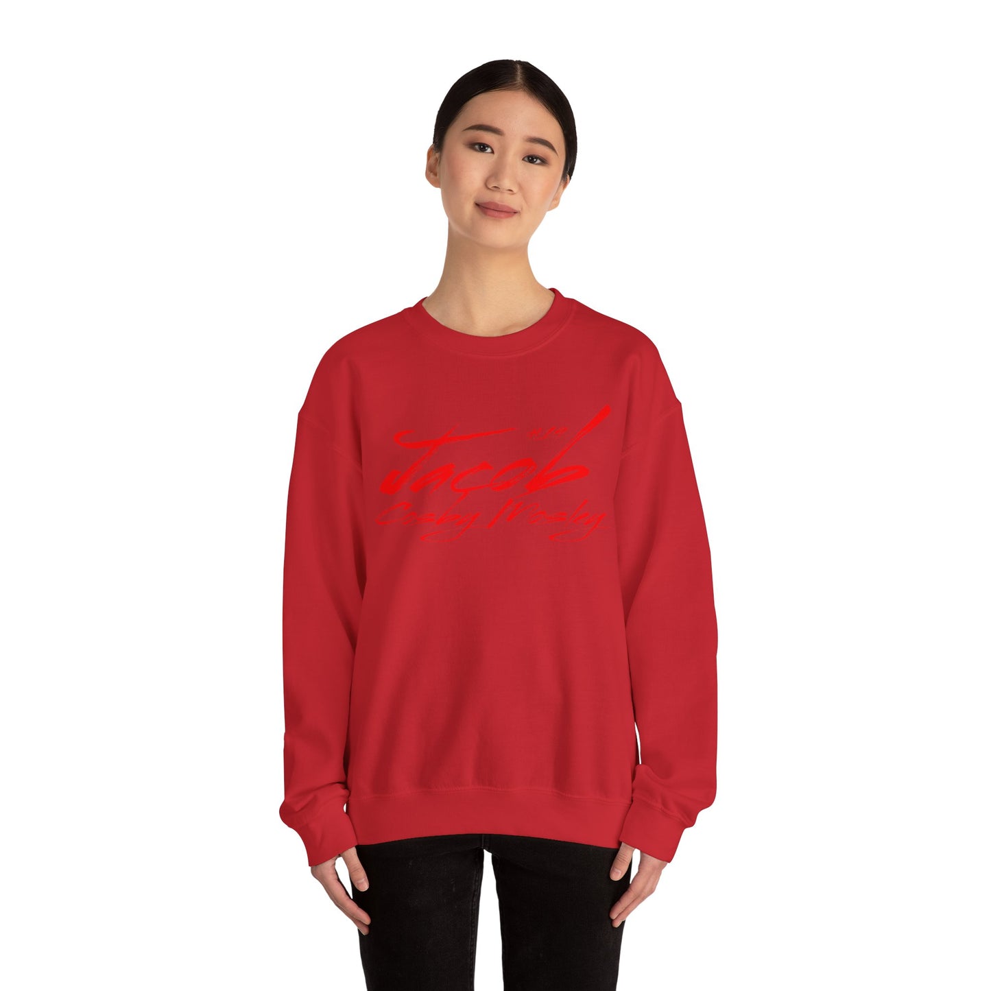 Jacob Cosby Mosley Cursive Name & Number Crewneck Sweatshirt