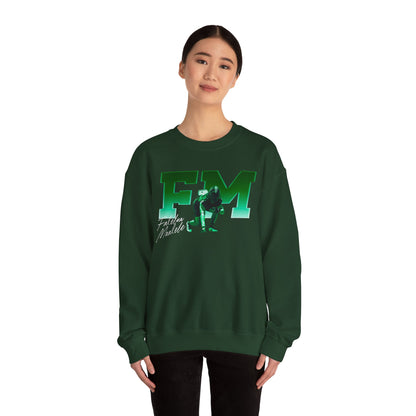 Falelua Moalele Big Initials Colored Crewneck Sweatshirt