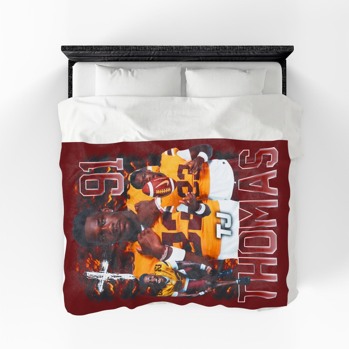 TJ Thomas 60"-80" Plush Blanket