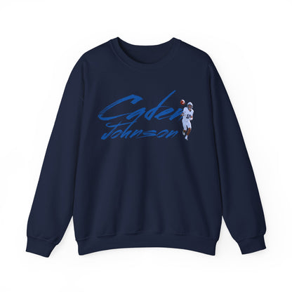 Caden Johnson Cursive Crewneck Sweatshirt