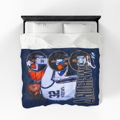 Eva Andrews 60"-80" Plush Blanket