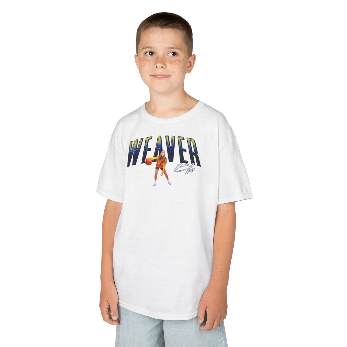 Ella Weaver Curved Combo Kids Tee