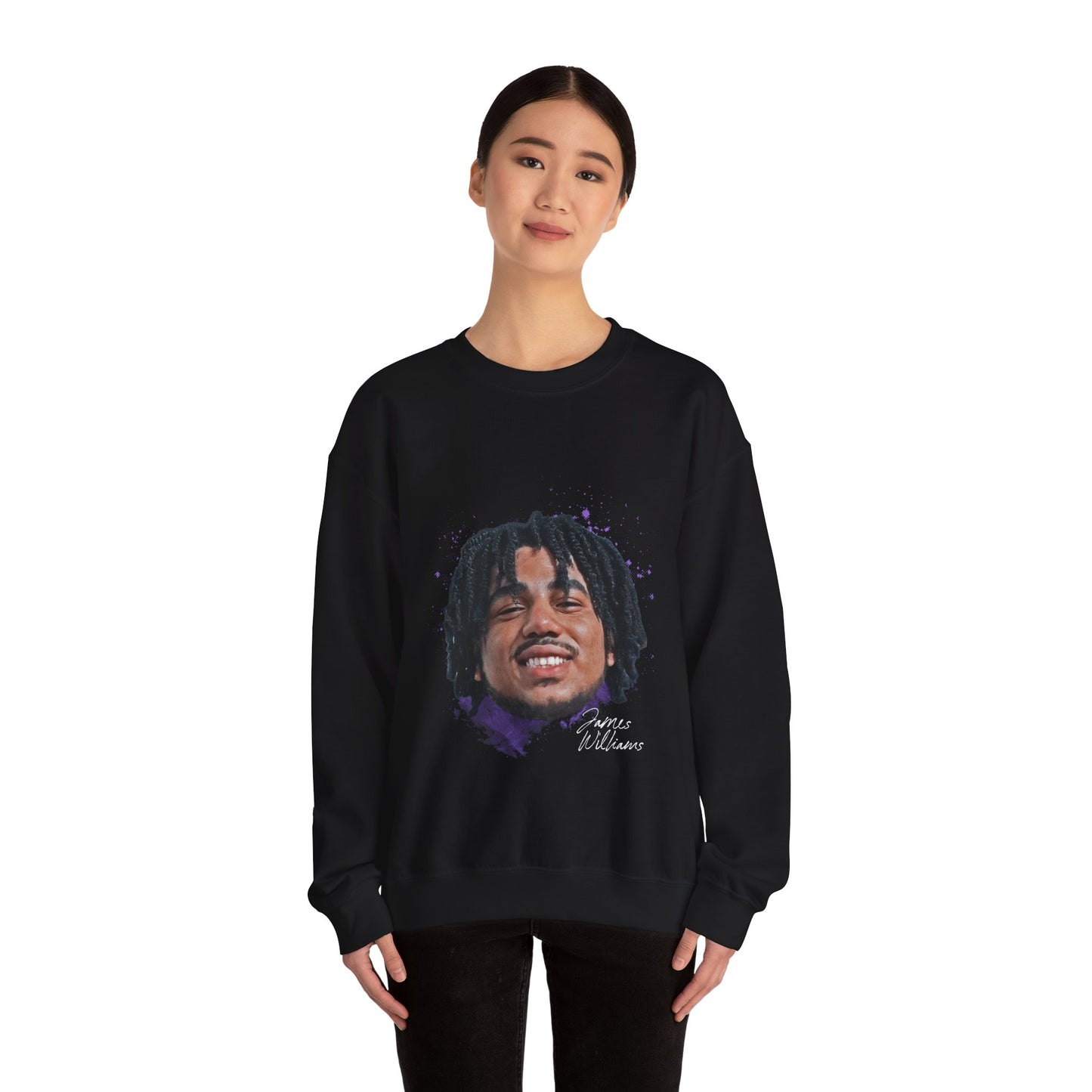 James Williams Big Head Crewneck Sweatshirt