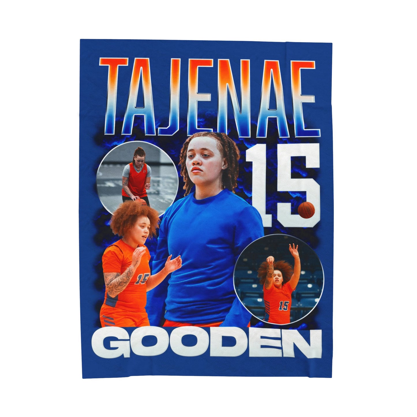 Tajenae Gooden 60"-80" Plush Blanket