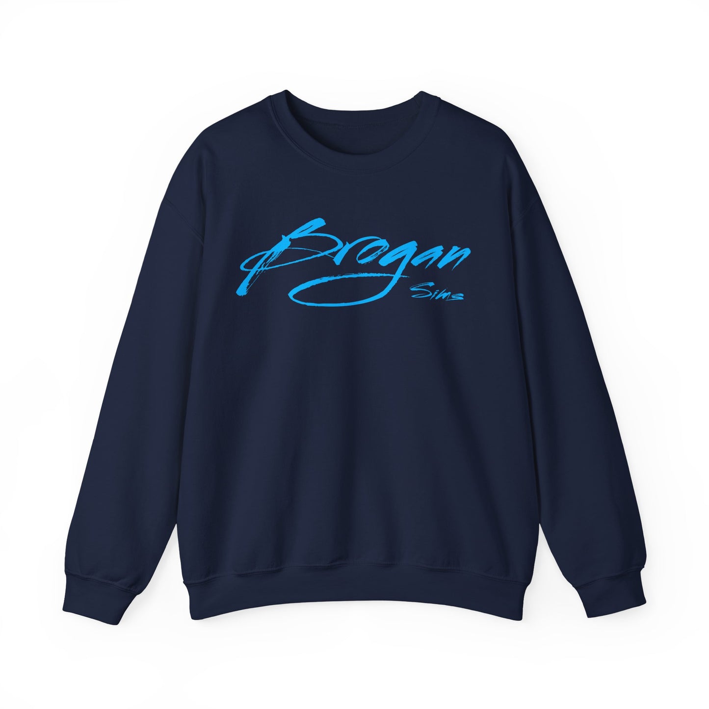 Brogan Sims Cursive Crewneck Sweatshirt