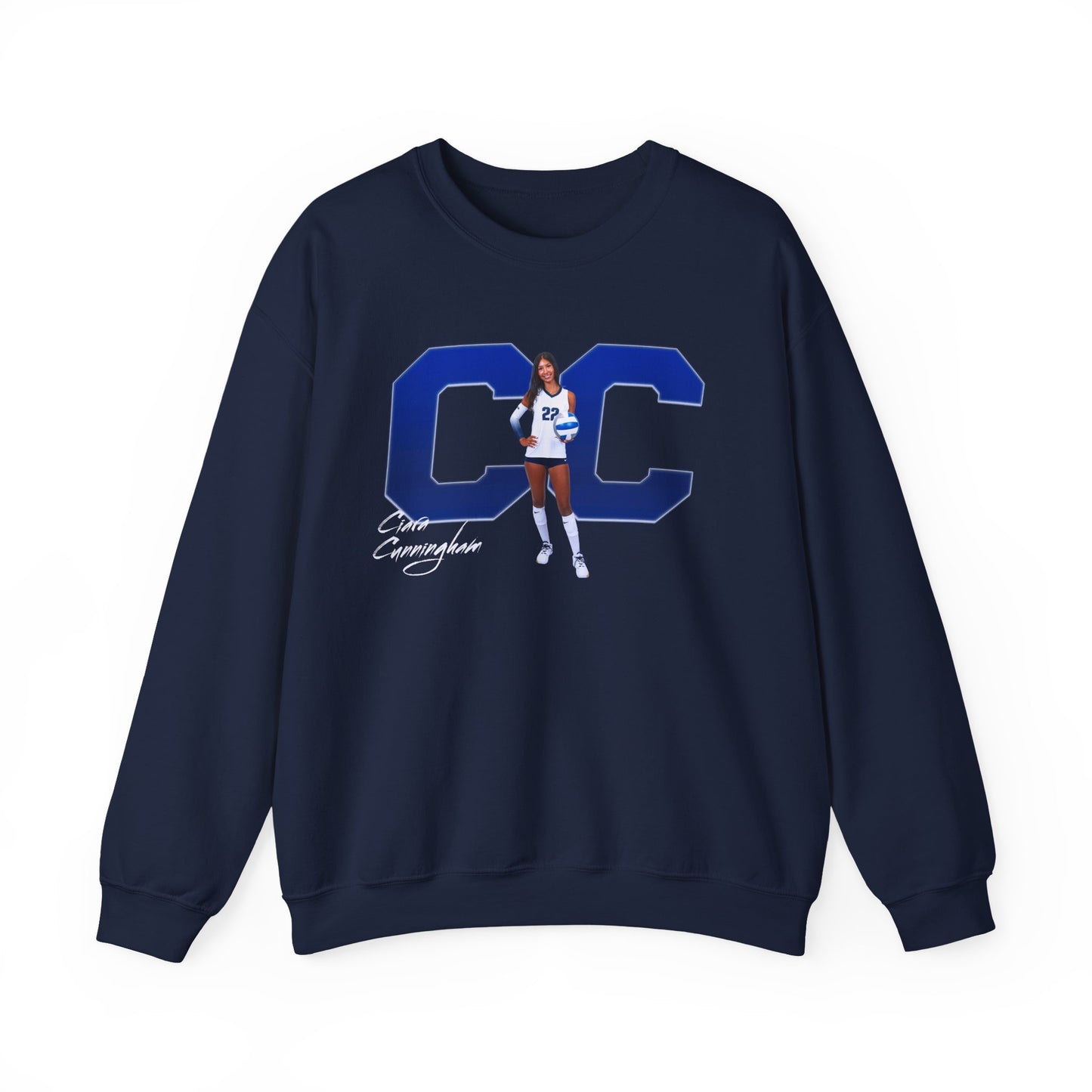 Ciara Cunningham Big Initials Crewneck Sweatshirt