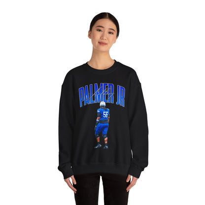 Anthony Palmer Jr. Curved Combo Crewneck Sweatshirt