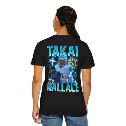 Takai Wallace Logo Front & Back Premium Tee