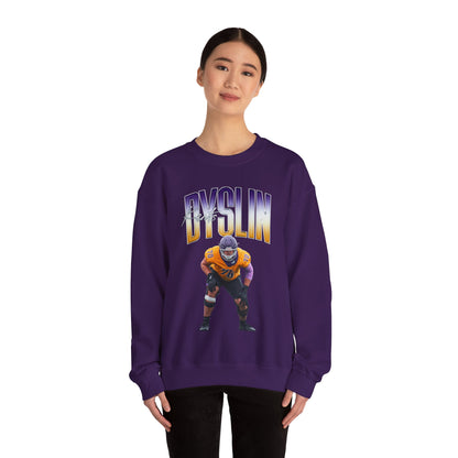 Keats Dyslin Curved Combo Colored Crewneck Sweatshirt