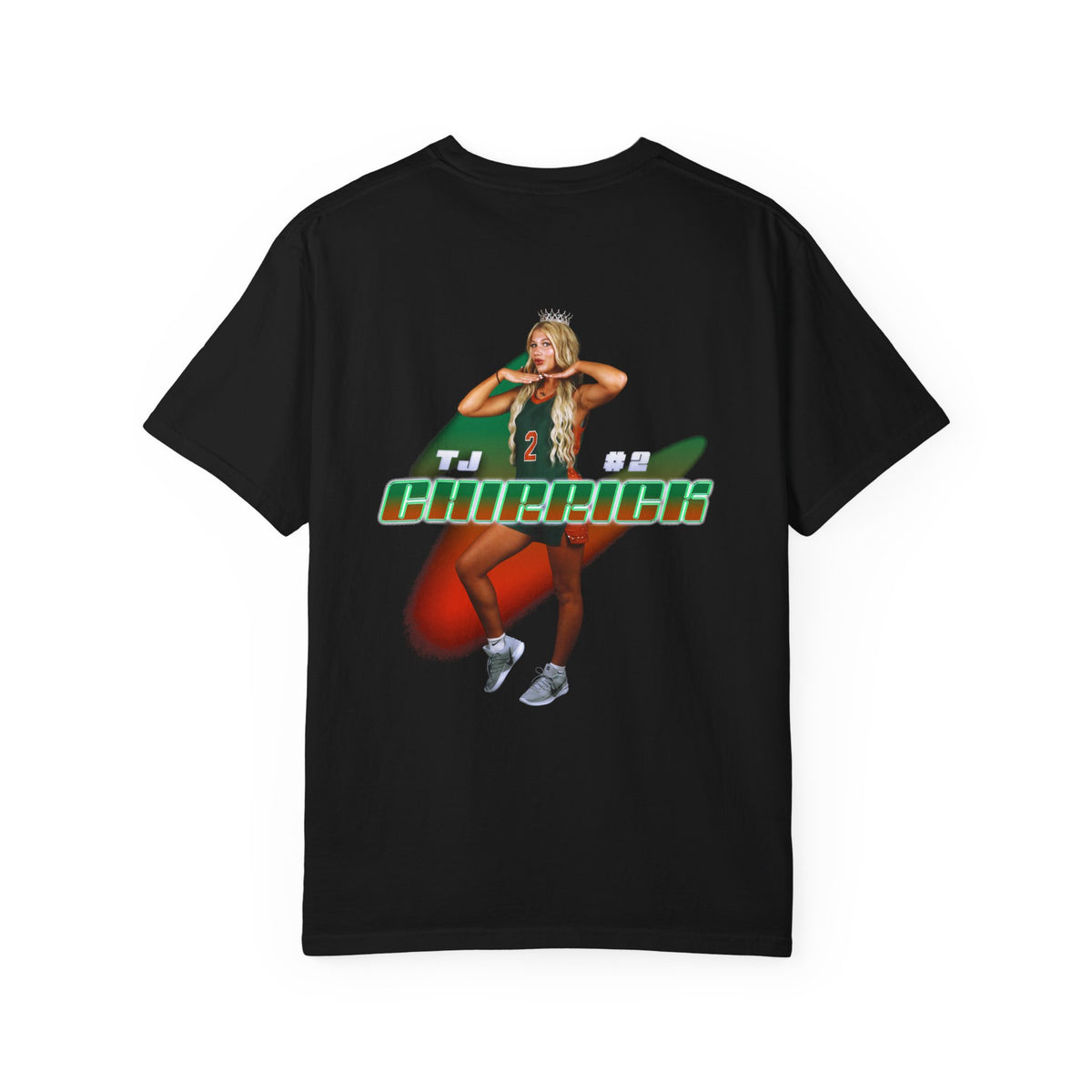 TJ Chirrick Logo Front & Back Premium Tee