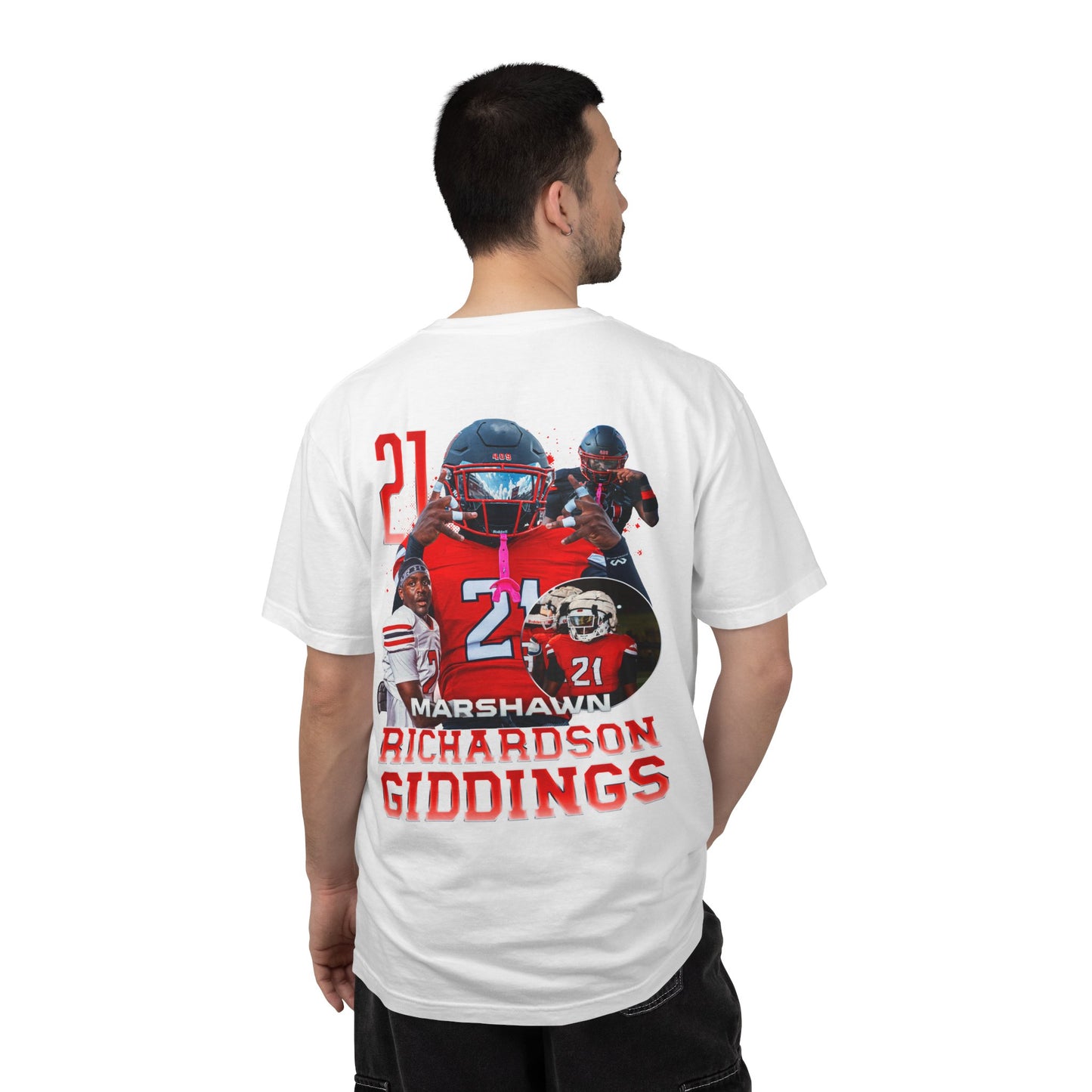 Marshawn Richardson-Giddings Logo Front & Back Premium Tee