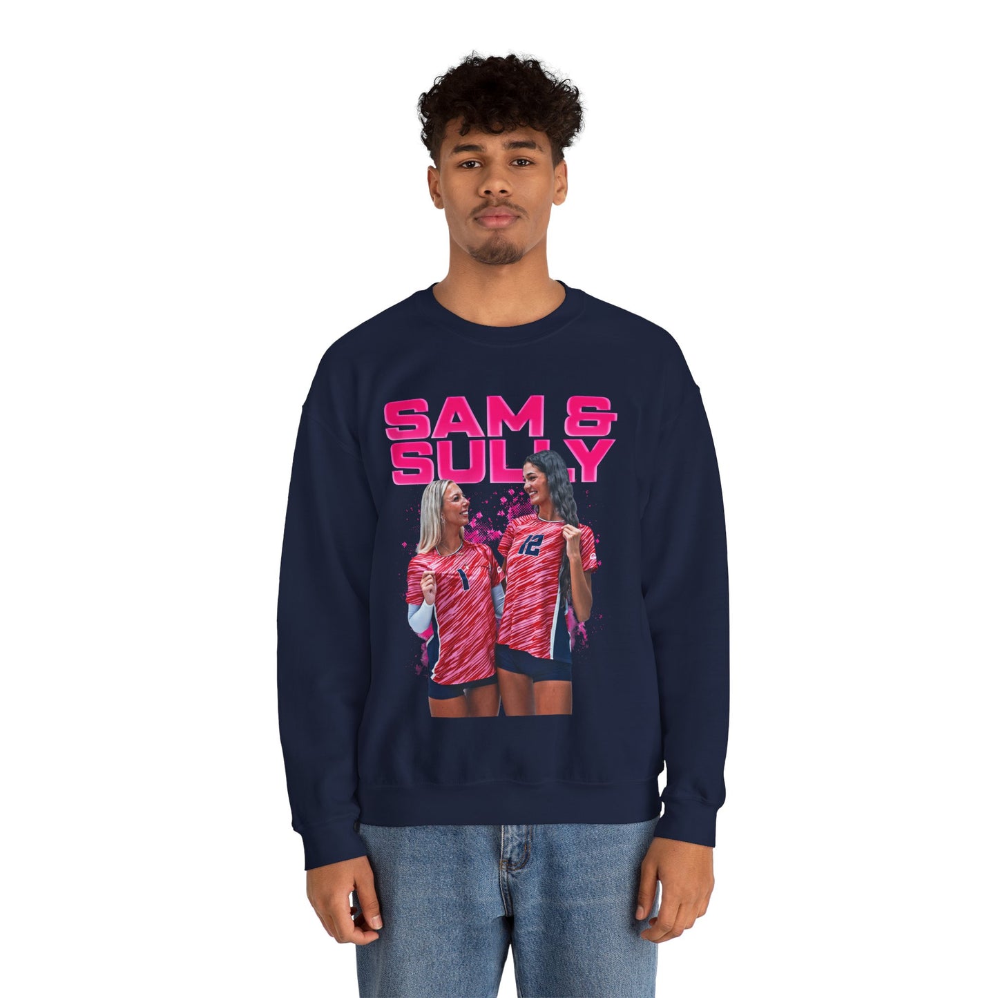 Sam & Sully Pink Crewneck Sweatshirt