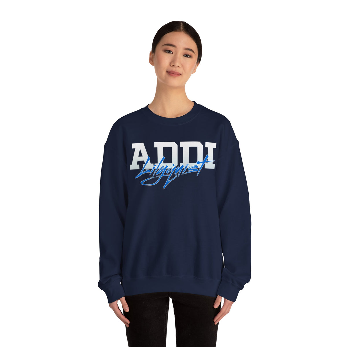 Addi Lilyquist Cursive Crewneck Sweatshirt