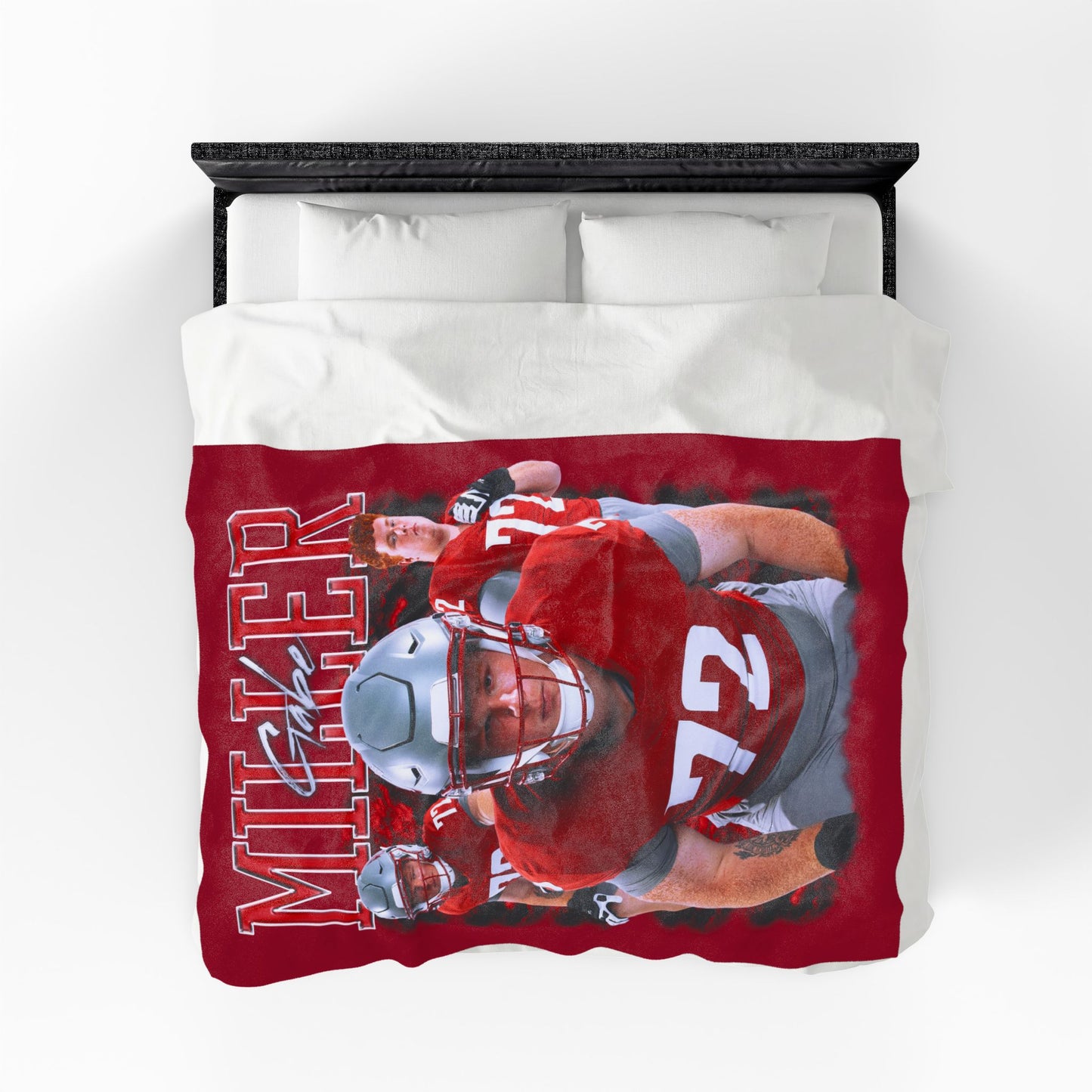 Gabe Miller 60"-80" Plush Blanket