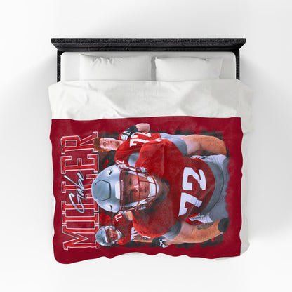 Gabe Miller 60"-80" Plush Blanket