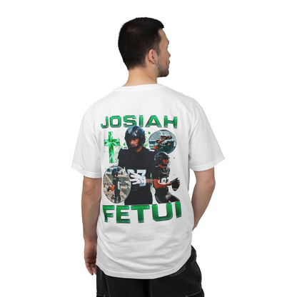 Josiah Fetui Logo Front & Back Premium Tee