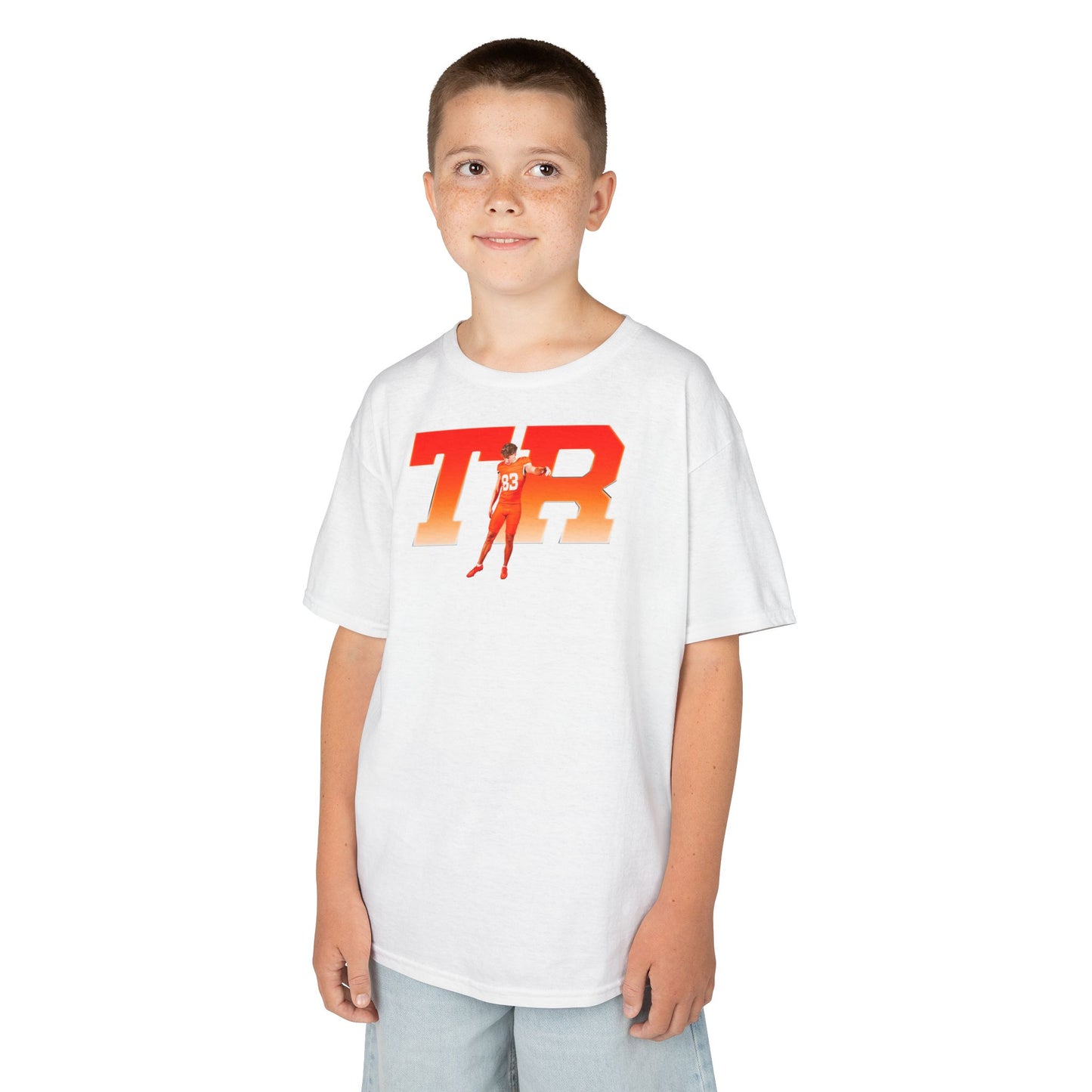 Tate Ryan Big Initials Colored Kids Tee