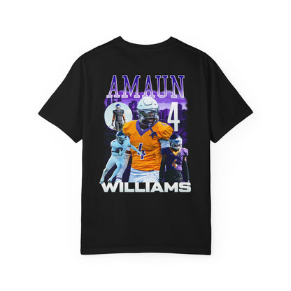 Amaun Williams Logo Front & Back Premium Tee