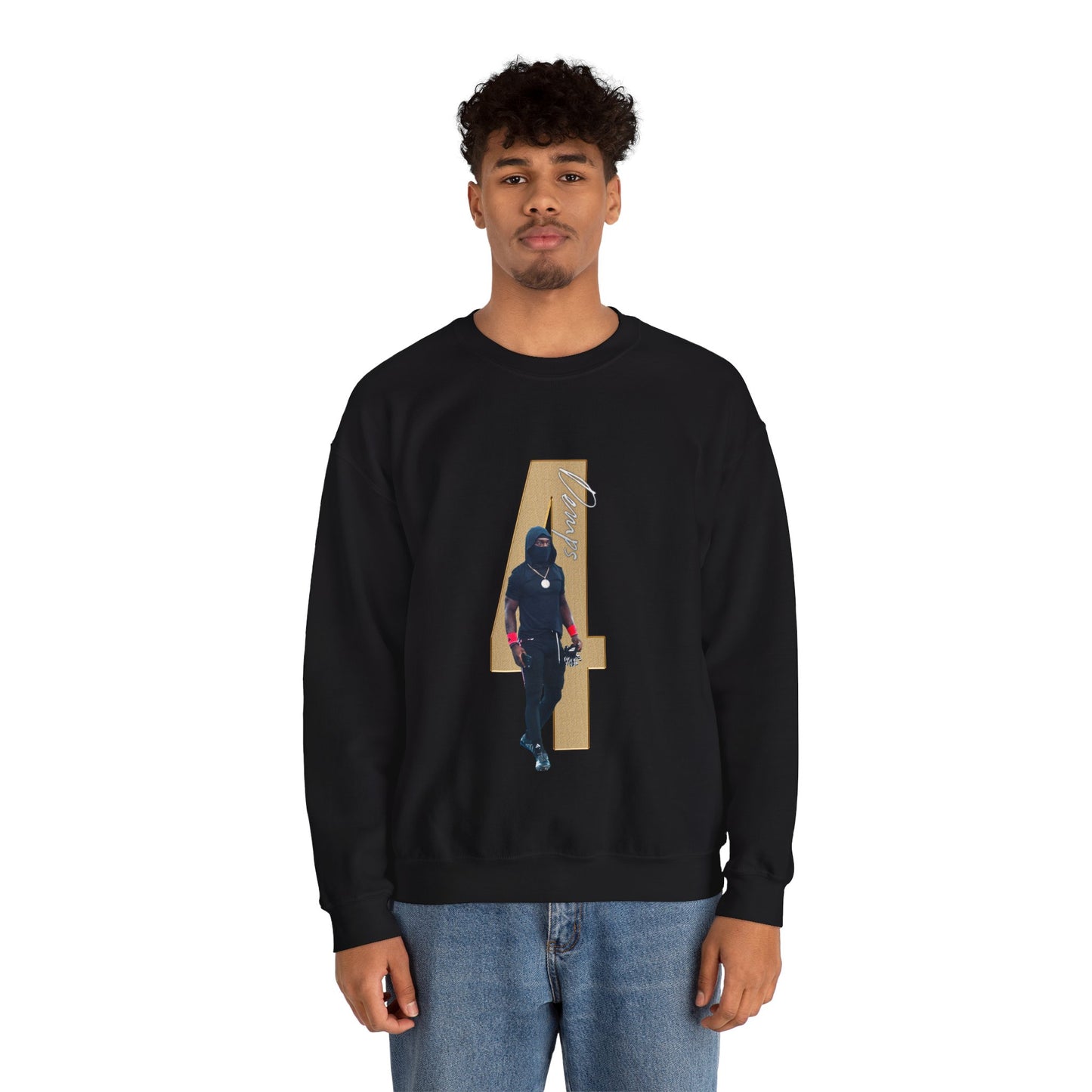 Semaj Demps Player Icon Number Crewneck Sweatshirt