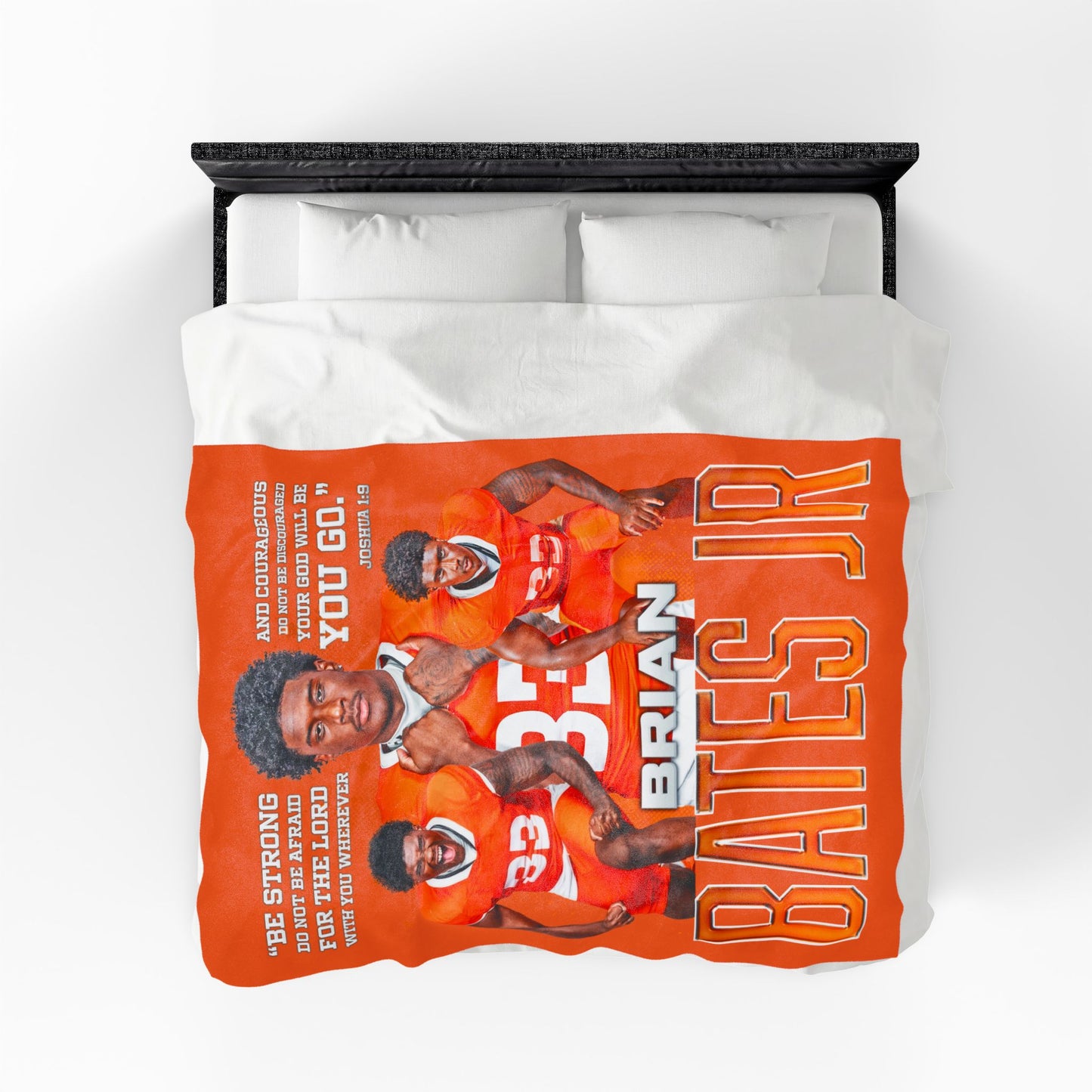 Brian Bates Jr. 60"-80" Plush Blanket