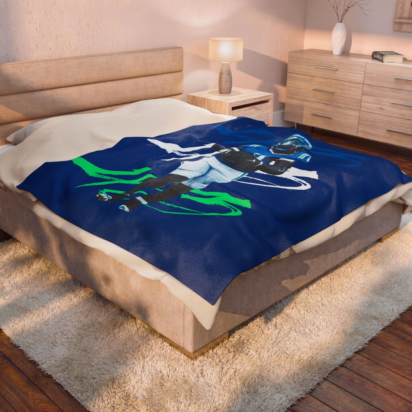 Dkaydon Dames 60"-80" Plush Blanket