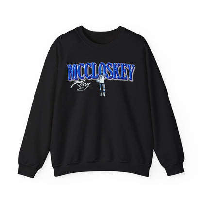 Riley McCloskey Curved Combo Colored Crewneck Sweatshirt