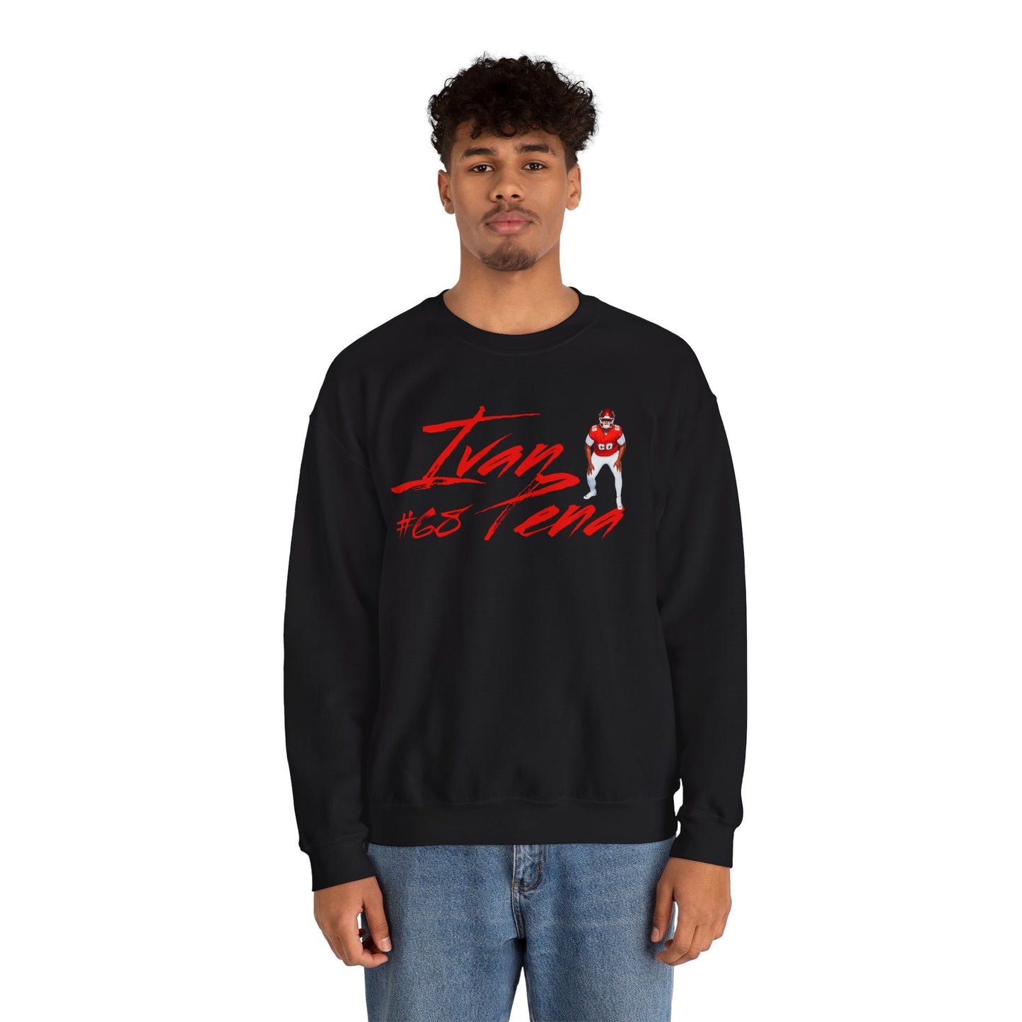Ivan Pena Cursive Crewneck Sweatshirt