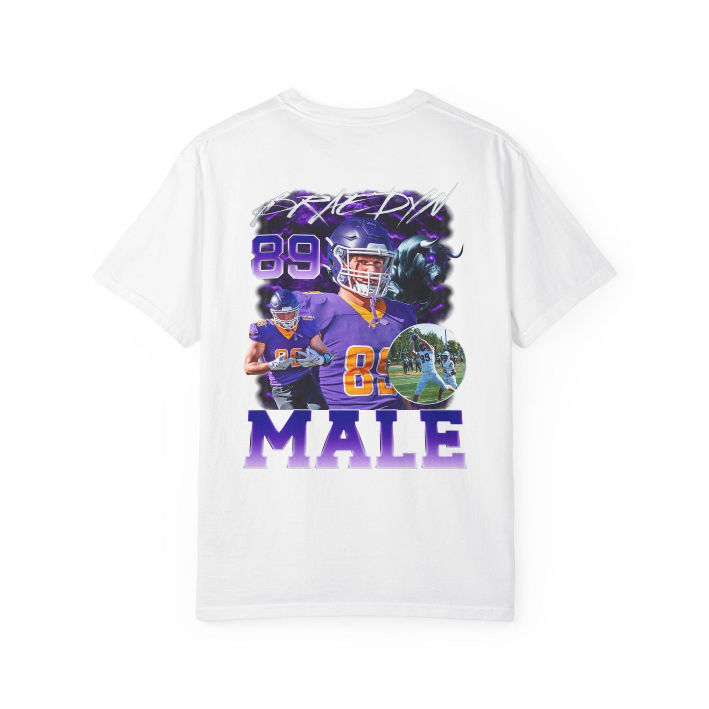 Braedyn Male Logo Front & Back Premium Tee