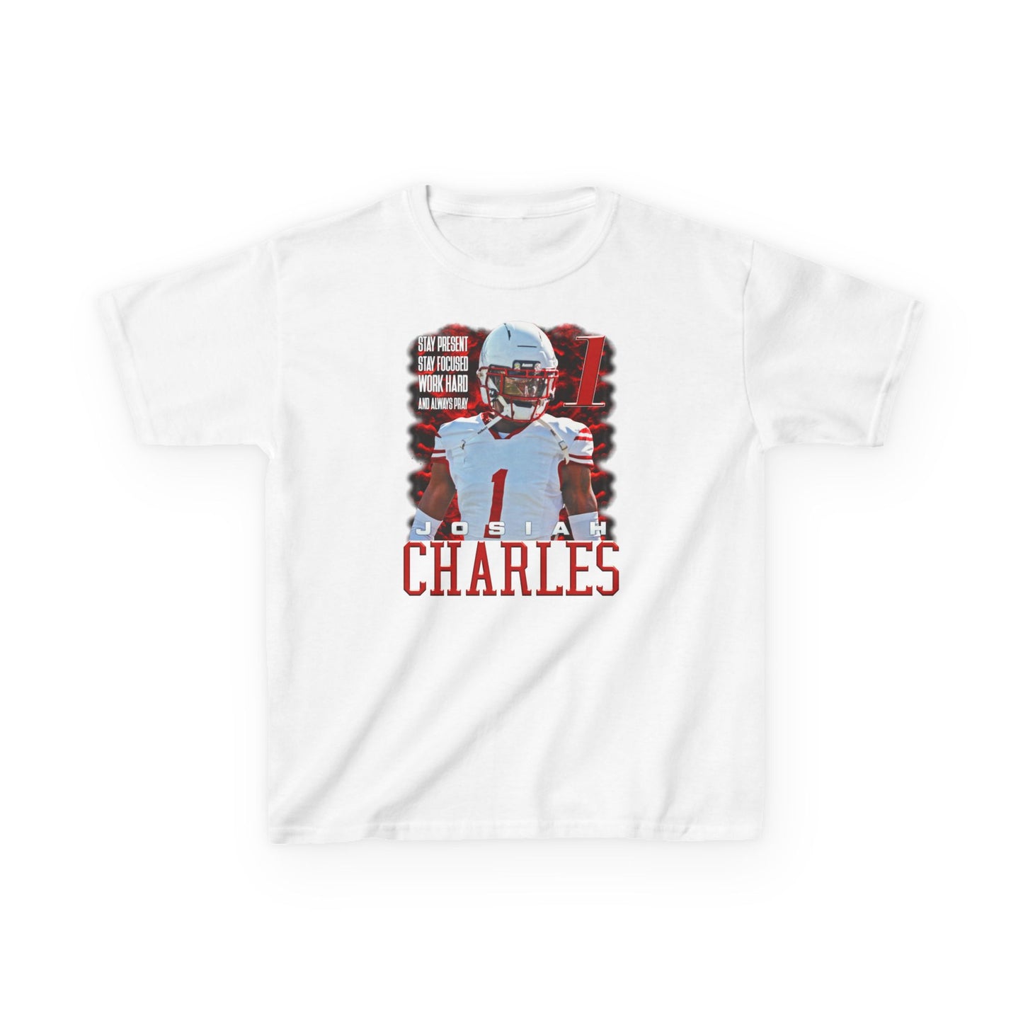 Josiah Charles Featured Quote Kids Tee