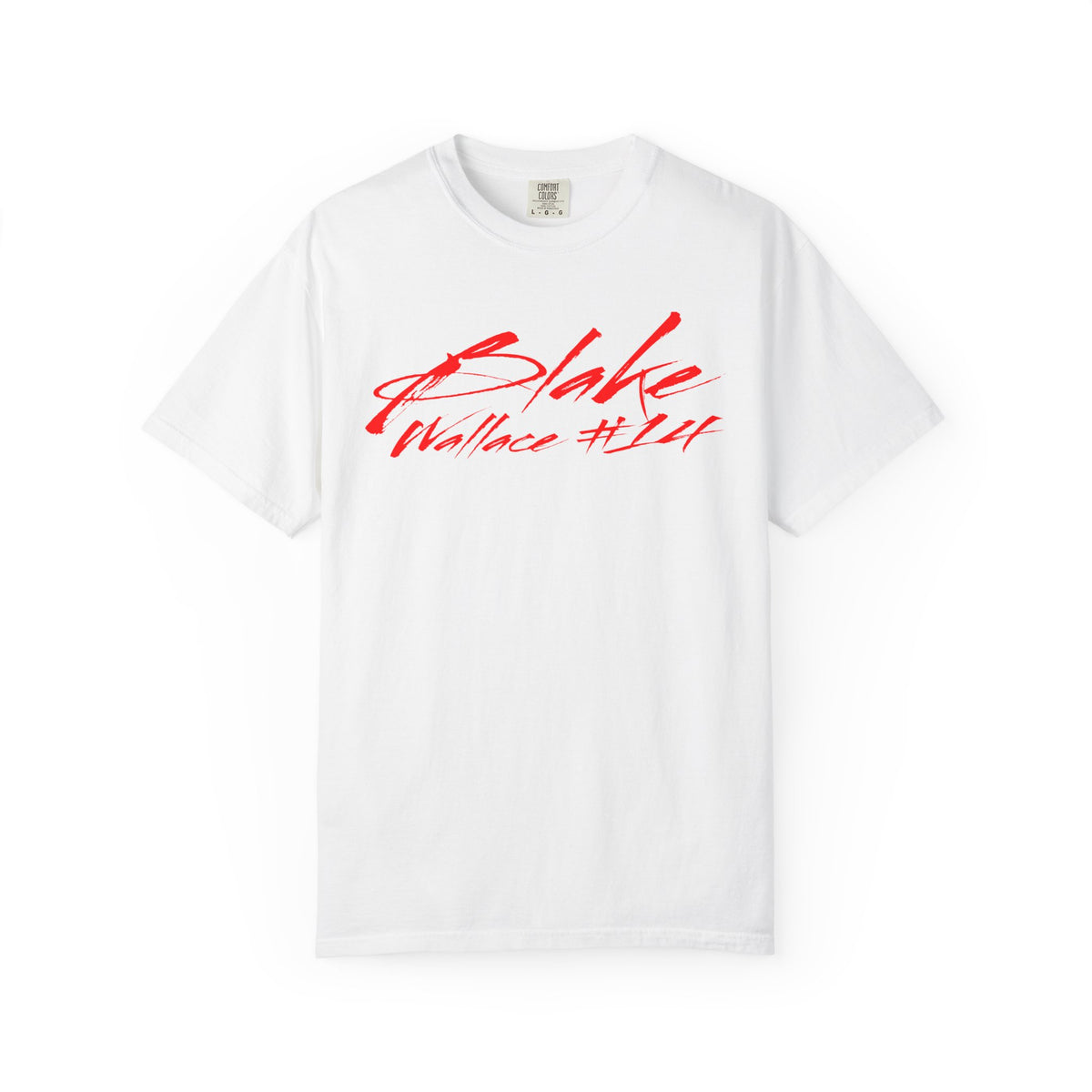 Blake Wallace Cursive Name & Number Premium Tee