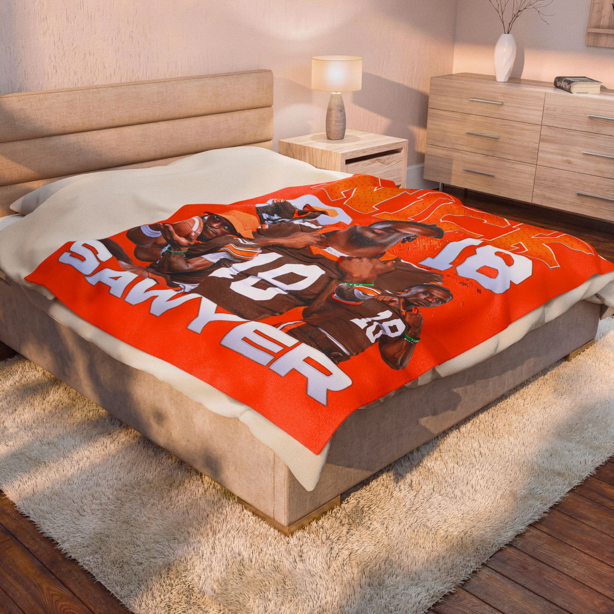 Nick Sawyer 60"-80" Plush Blanket