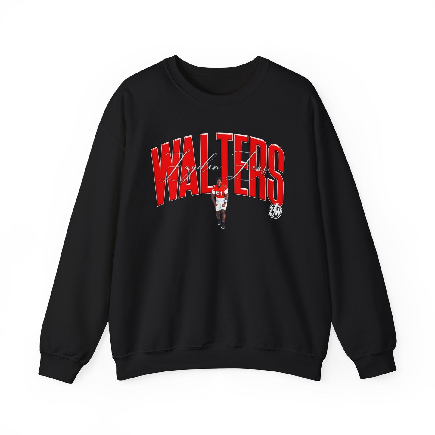 Zayden Walters Big Last Name Crewneck Sweatshirt