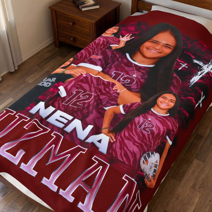 Nena Guzman 60"-80" Plush Blanket