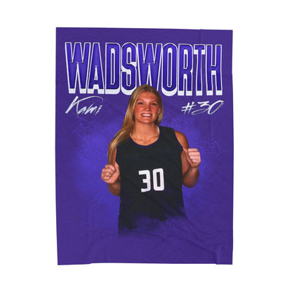 Kami Wadsworth 60"-80" Plush Blanket