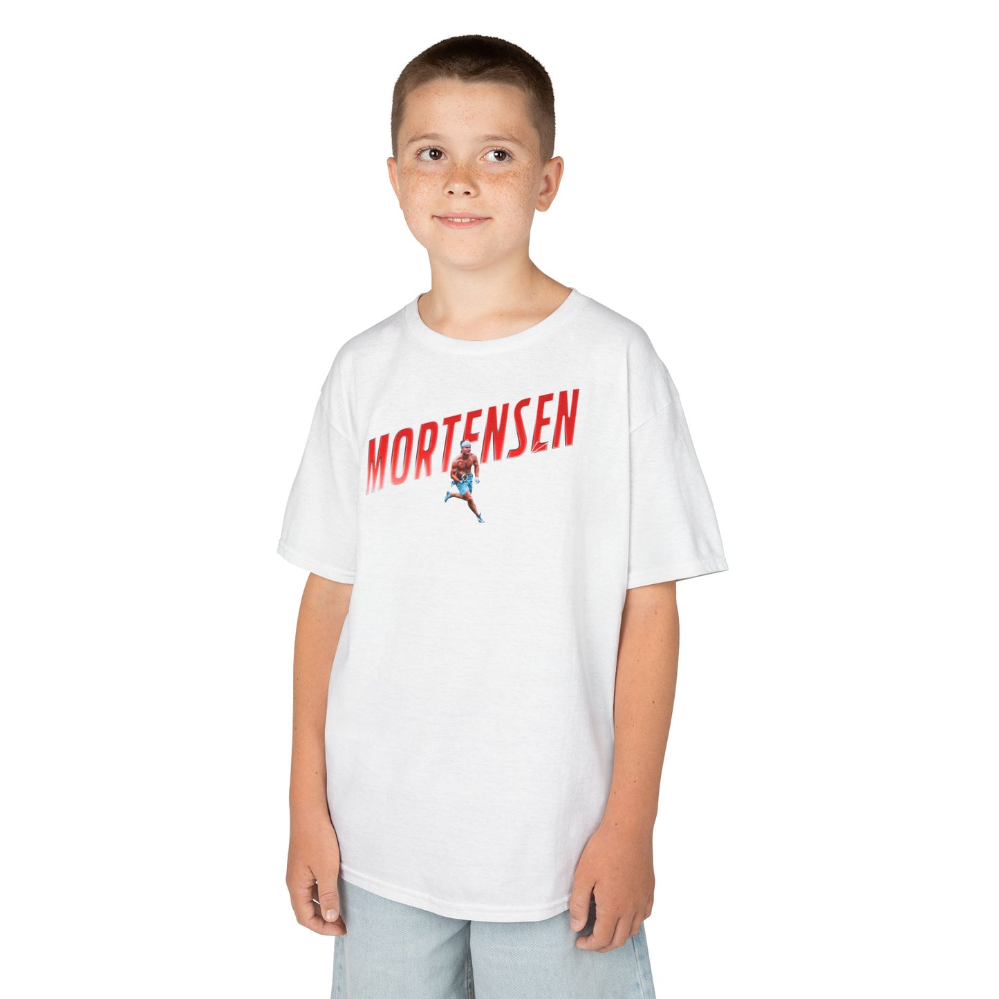 Koy Mortensen Cursive Combo Kids Tee