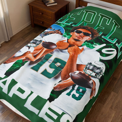 Berell Staples 60"-80" Plush Blanket
