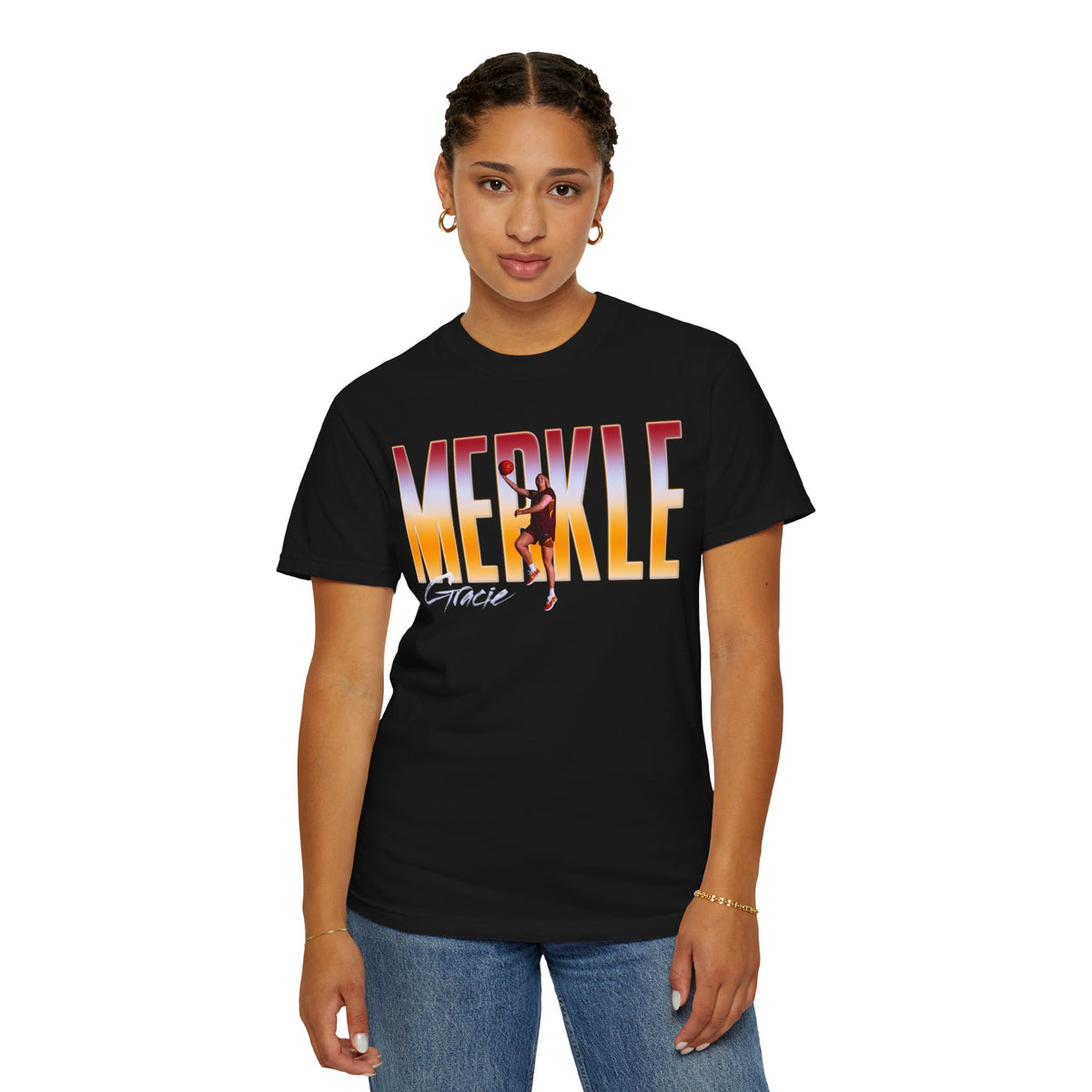 Gracie Merkle Big Last Name Premium Tee