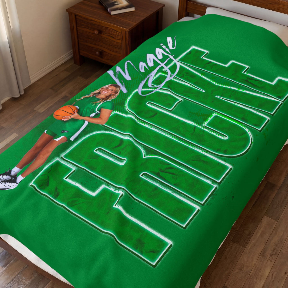 Maggie Fricke 60"-80" Plush Blanket