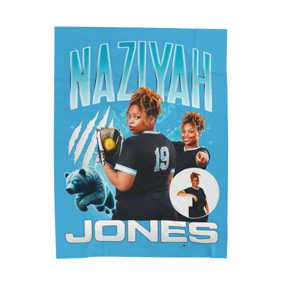 Naziyah Jones 60"-80" Plush Blanket