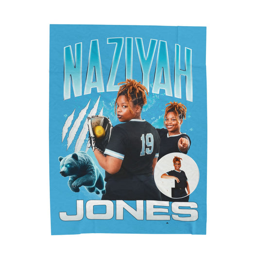 Naziyah Jones 60"-80" Plush Blanket