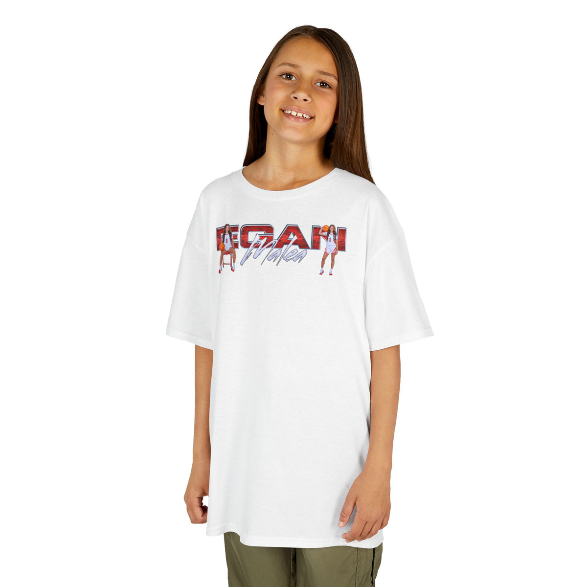 Malea Egan Big Last Name Kids Tee