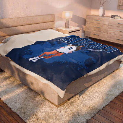Olivia Burns 60"-80" Plush Blanket